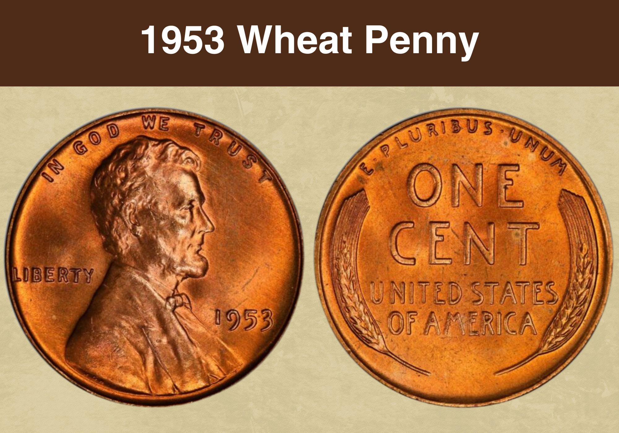 1953 Wheat Penny Value