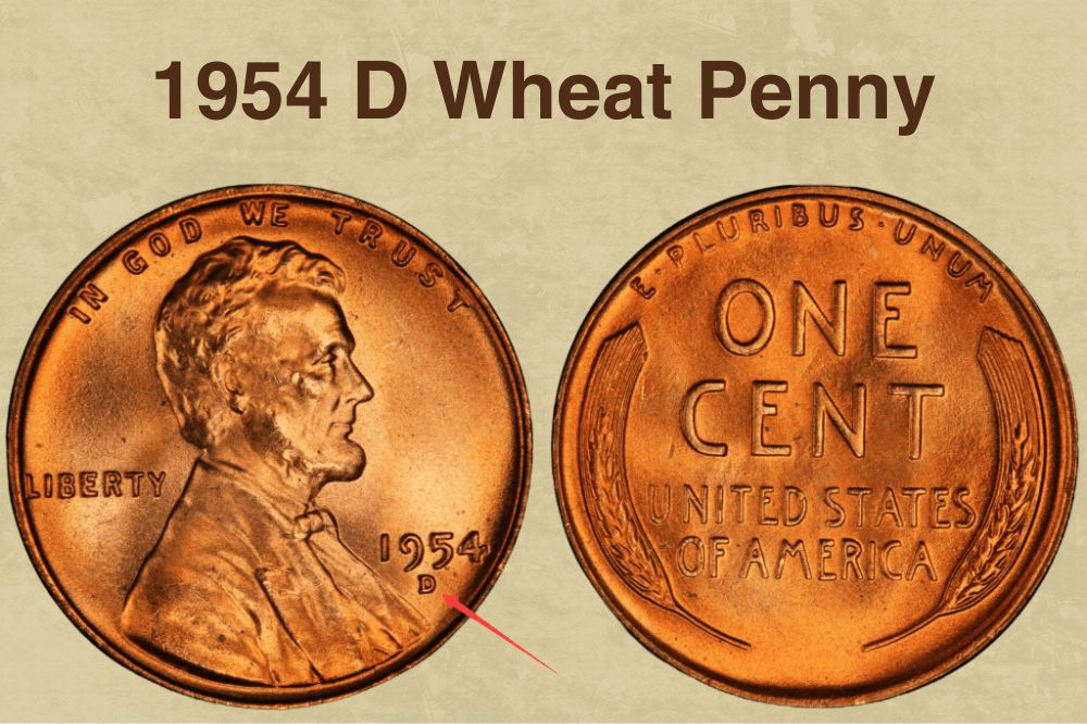 1954 D Wheat Penny Value