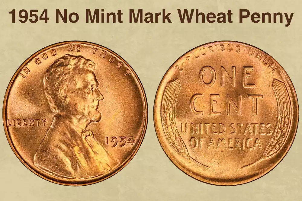 1954 No Mint Mark Wheat Penny Value