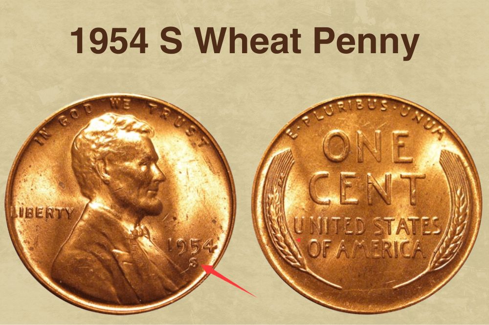 1954 S Wheat Penny Value