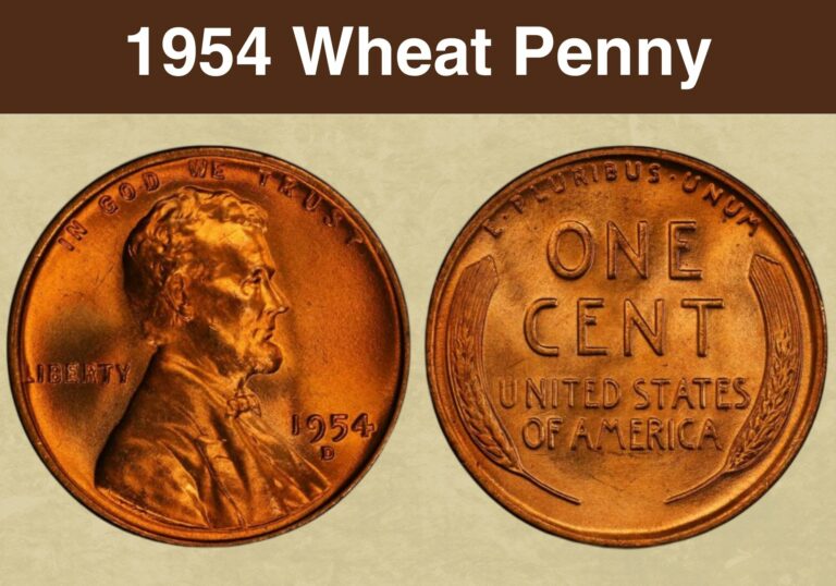 1954 Wheat Penny Value (Price Chart, Error List, History & Varieties)