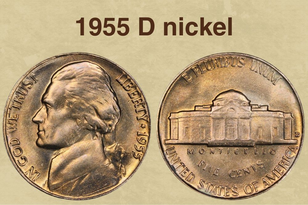 1955 D nickel Value