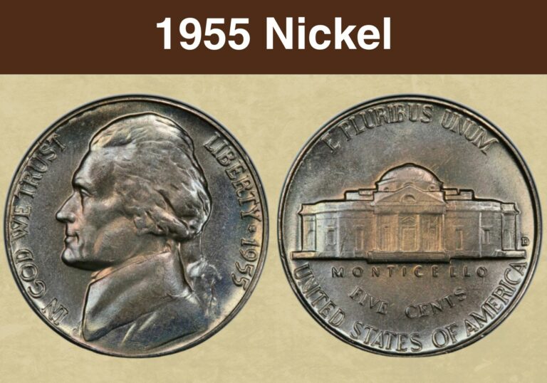 1955 Nickel Value (Price Chart, Error List, History & Varieties)