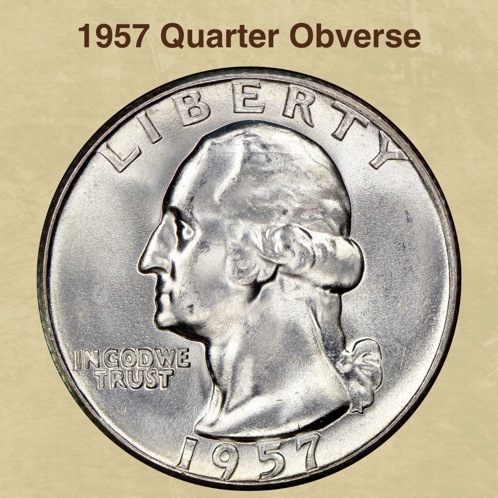 1957 Quarter Obverse