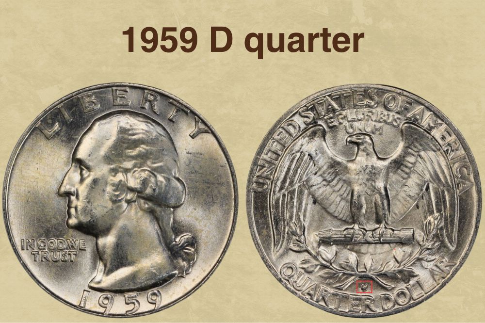 1959 D quarter Value