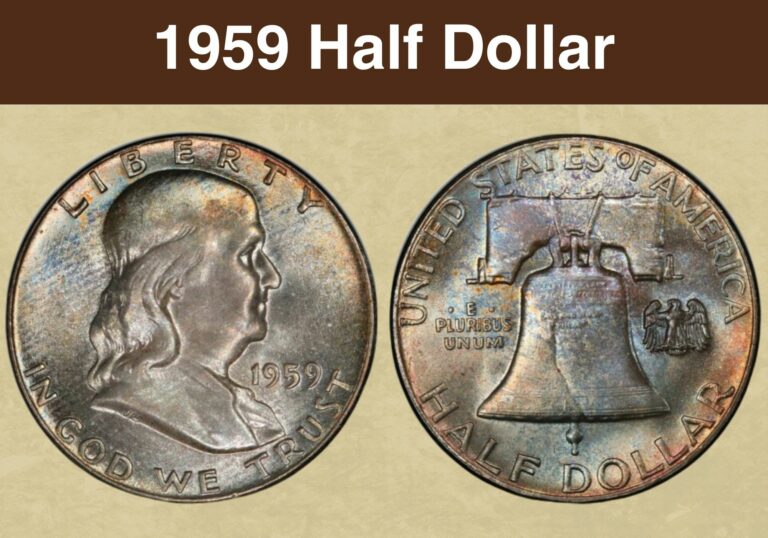 1959 Half Dollar Coin Value (Errors List, “D” & No Mint Mark Worth)