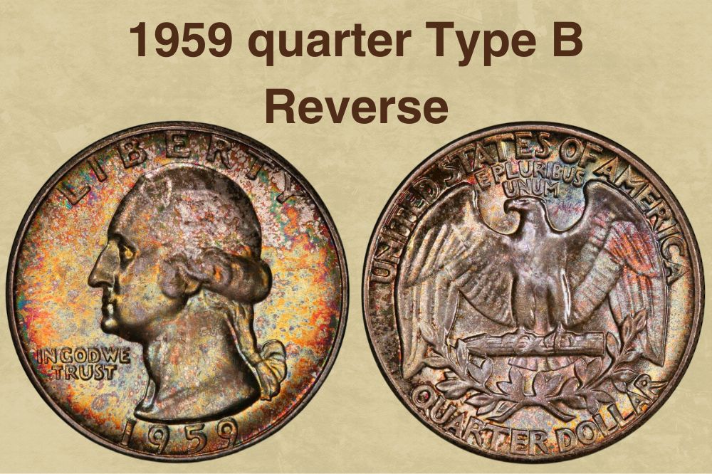 1959 quarter Type B Reverse