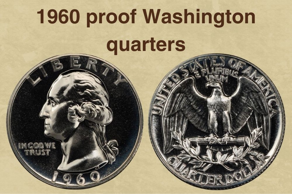 1960 proof Washington quarters Value