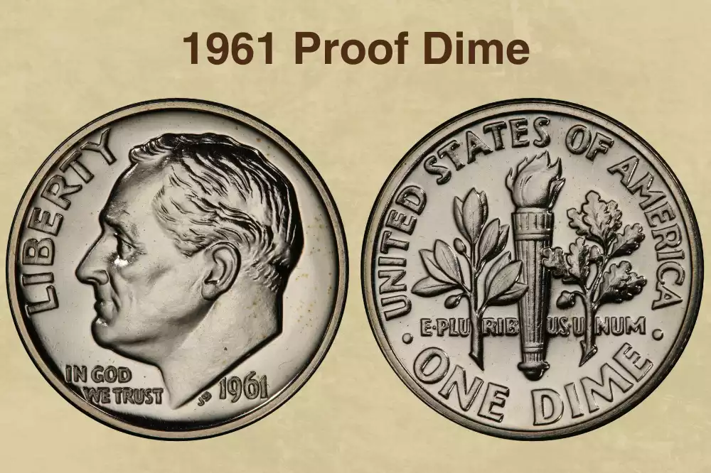 1961 Proof Dime Value