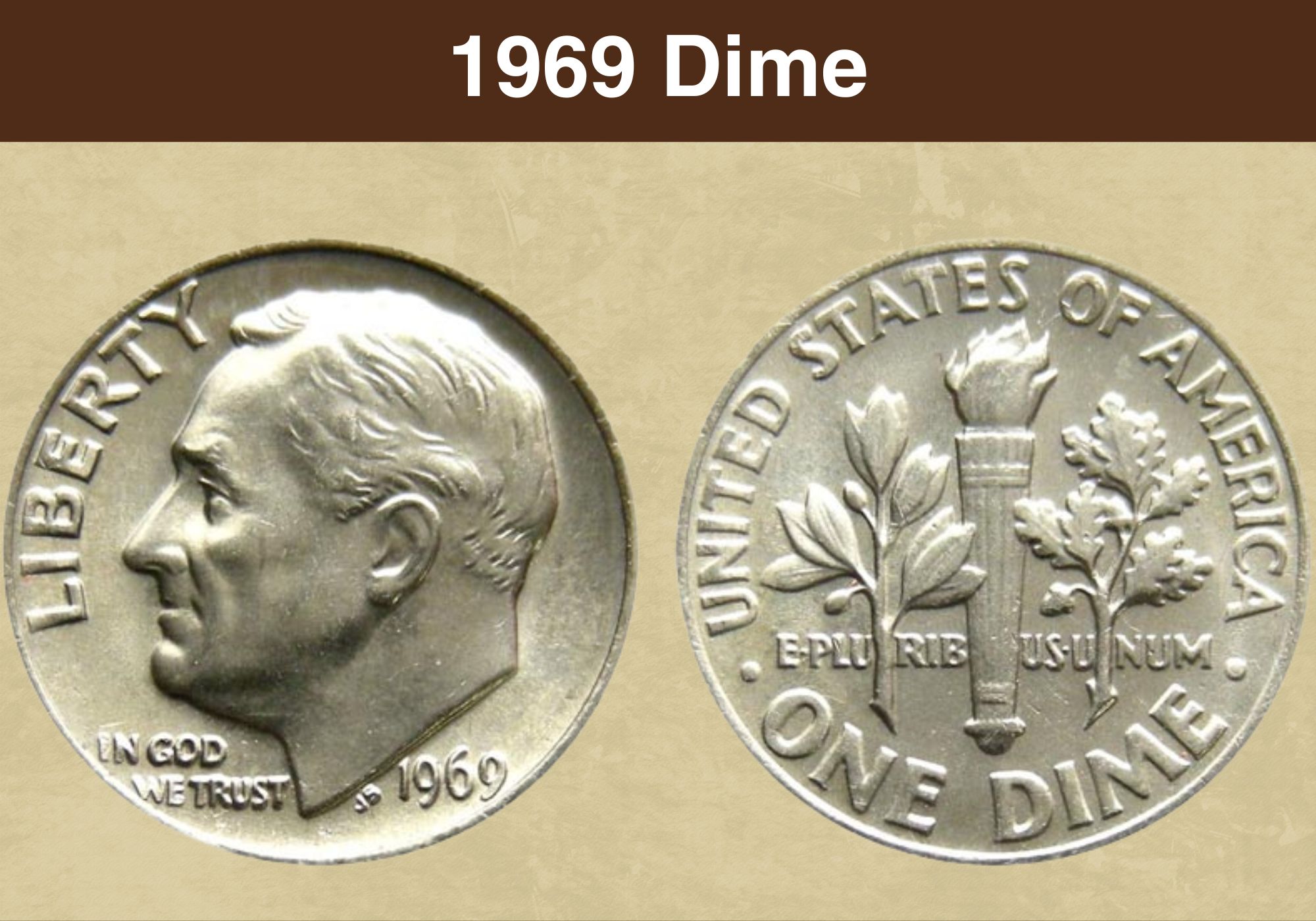 1969 Dime Value