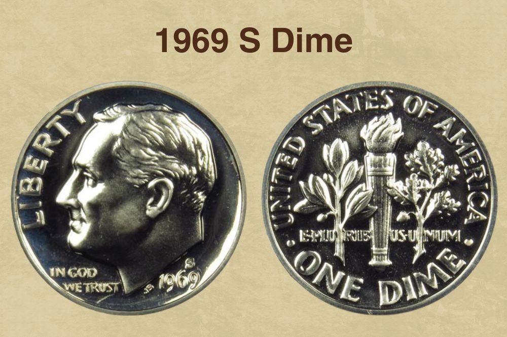 1969 S Dime