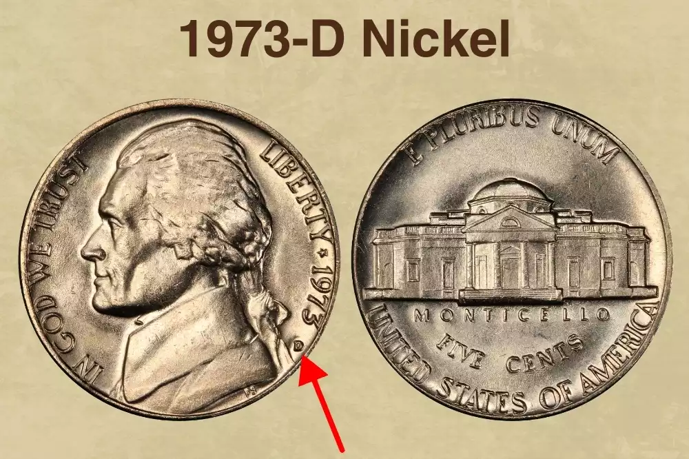 1973-D Nickel