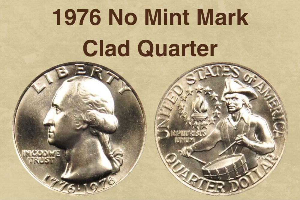 1976 No Mint Mark Clad Quarter Value