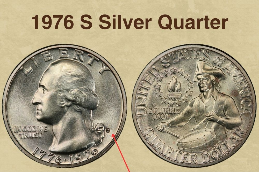 1976 S Silver Quarter Value