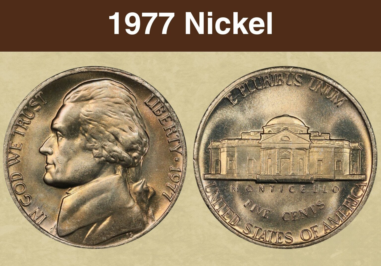 1977 Nickel Coin Value (Errors List, "D", "S" & No Mint Mark Worth