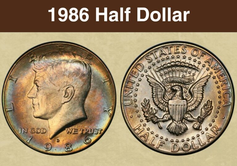 1986 Half Dollar Value (Price Chart, Error List, History & Varieties)