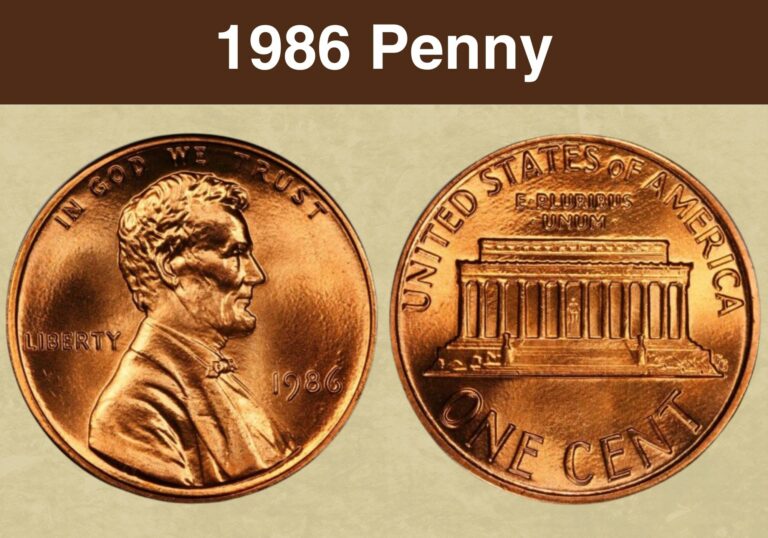 1986 Penny Value (Price Chart, Error List, History & Varieties)