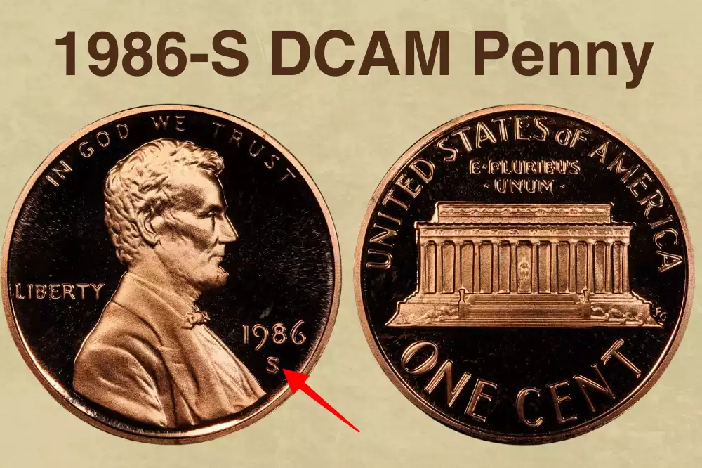 1986-S DCAM Penny Value