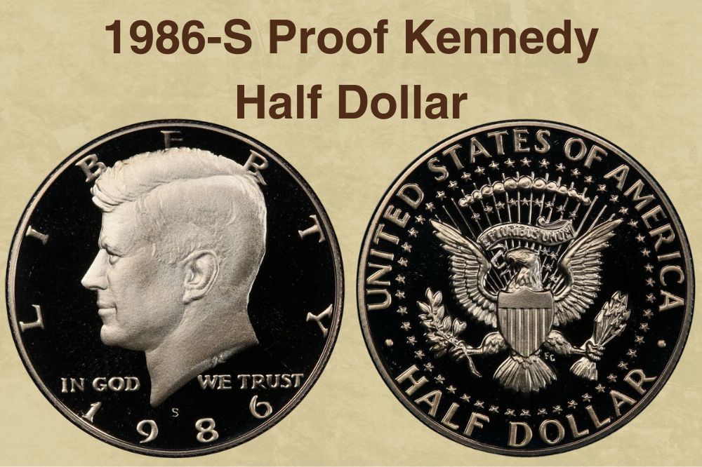 1986-S Proof Kennedy Half Dollar Value