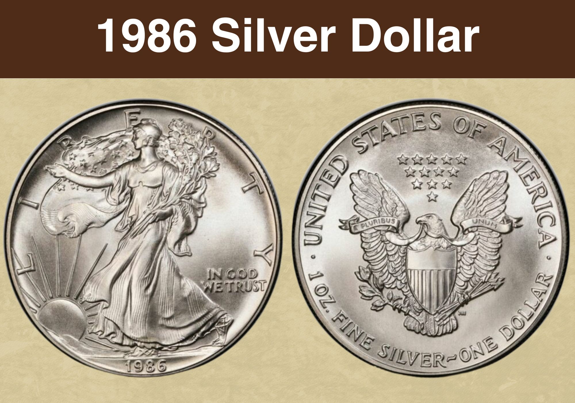 1986 Silver Dollar Value