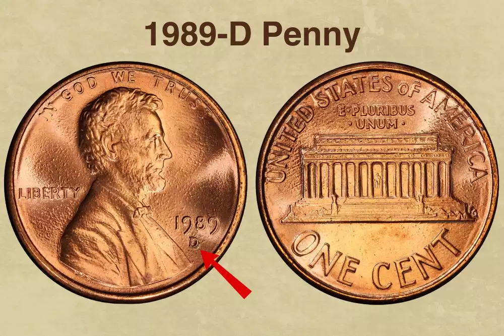 1989-D Penny Value