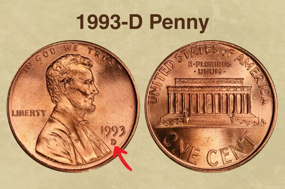 1993-D Penny Value
