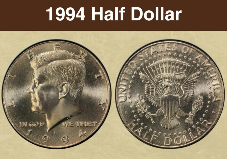 1994 Half Dollar Coin Value (Errors List, &ldquo;D&rdquo;, &ldquo;S&rdquo; &amp; &ldquo;P&rdquo; Mint Mark 