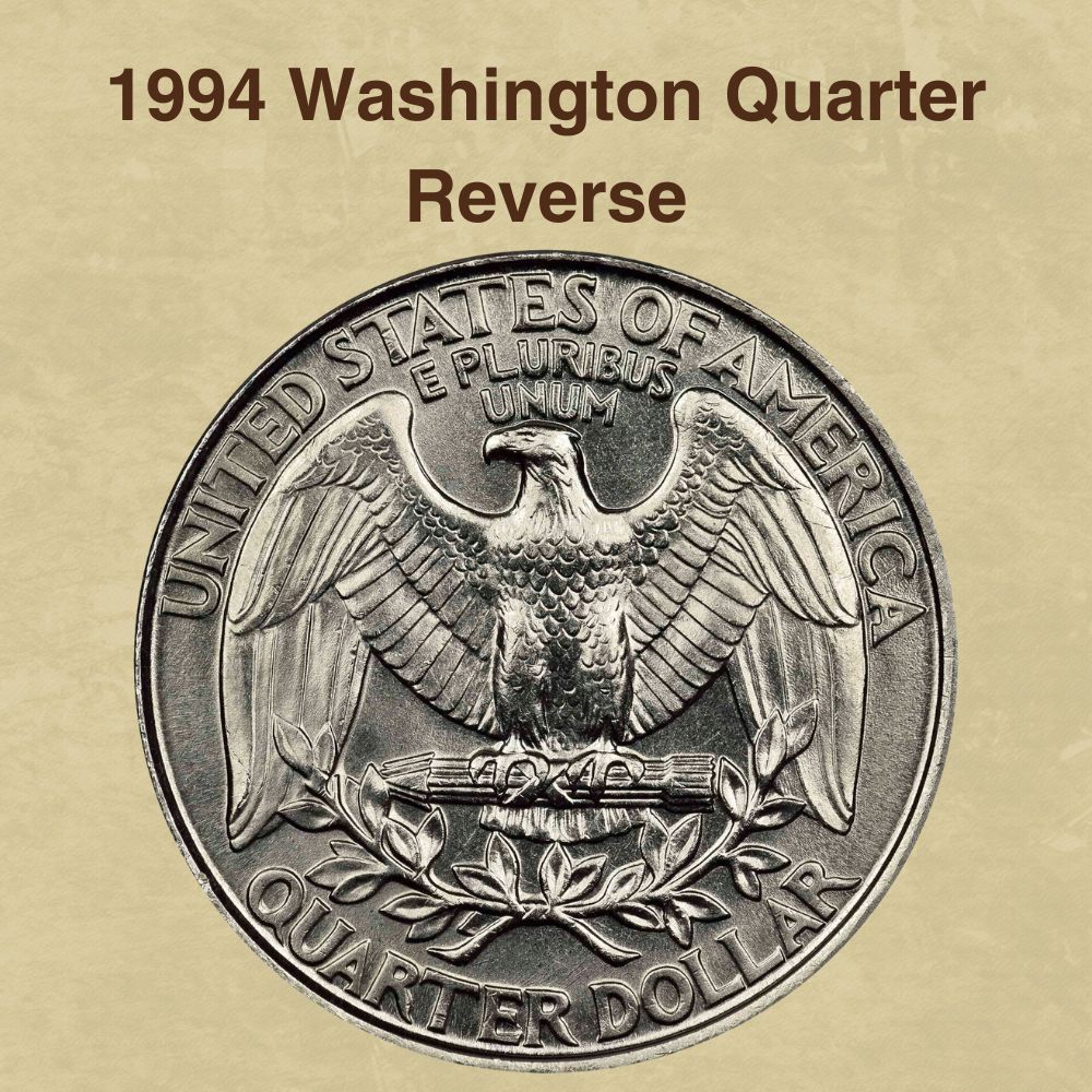 1994 Washington Quarter Reverse