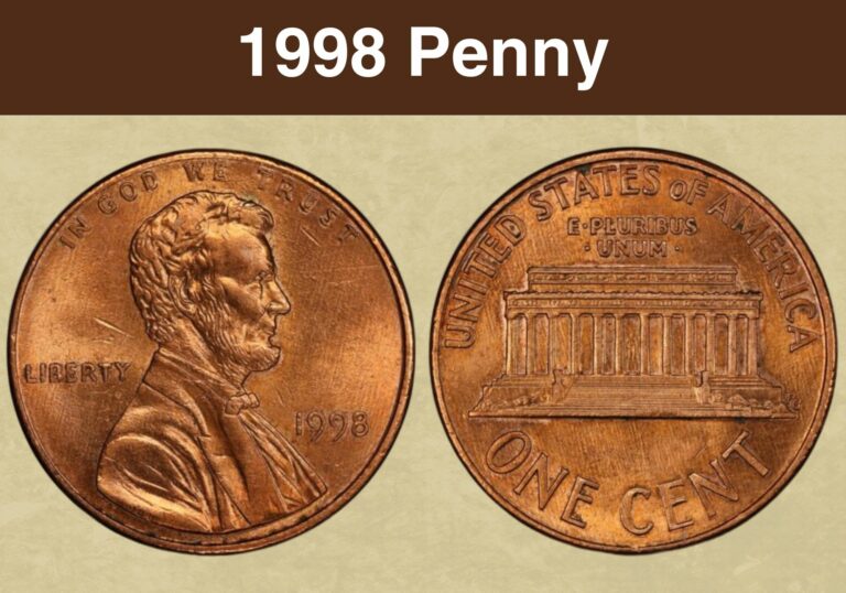 1998 Penny Coin Value (Errors List, “D”, “S” & No Mint Mark Worth)