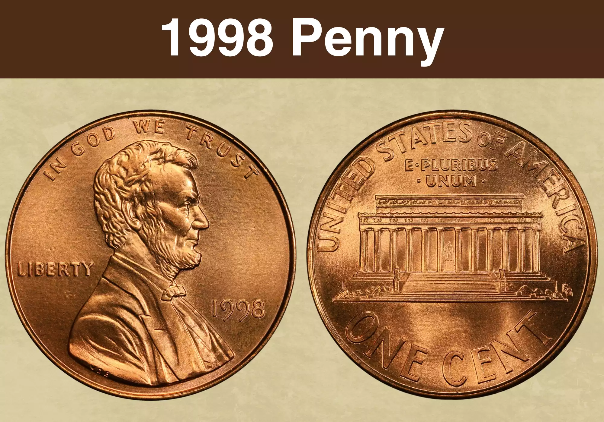 1998 Penny Coin Value (Errors List, 