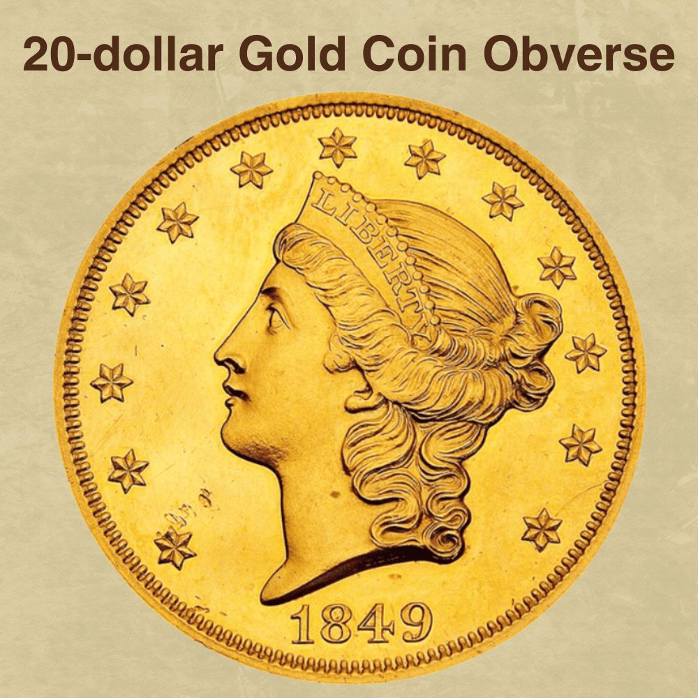 20-dollar Gold Coin Obverse