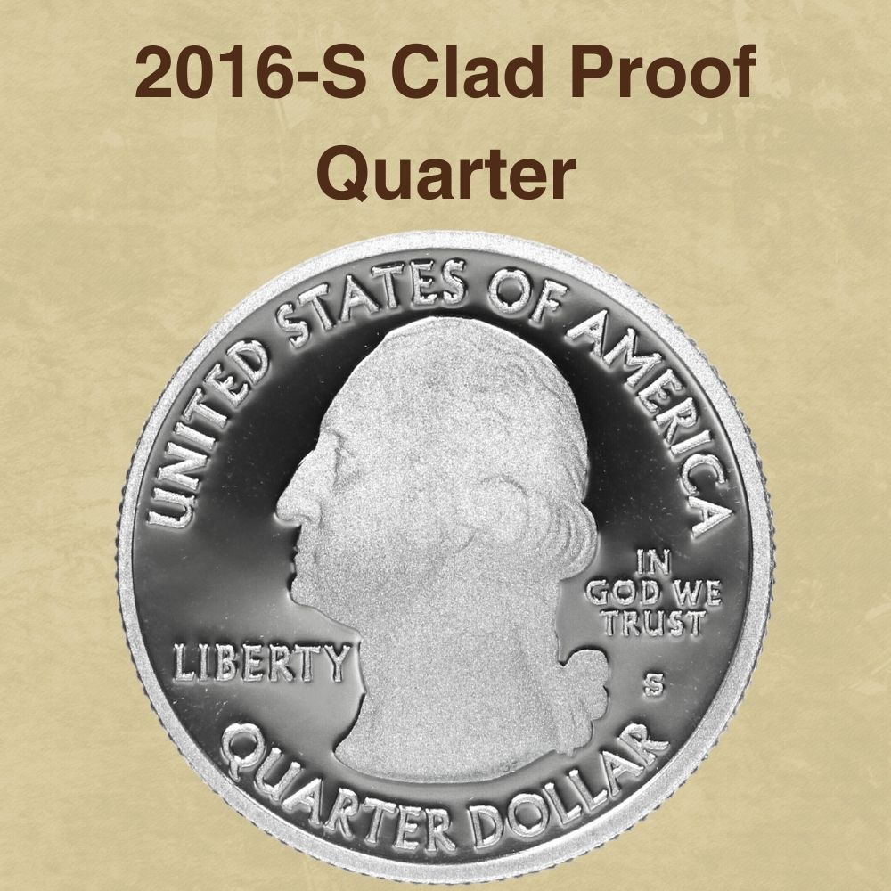 2016-S Clad Proof Quarter Values