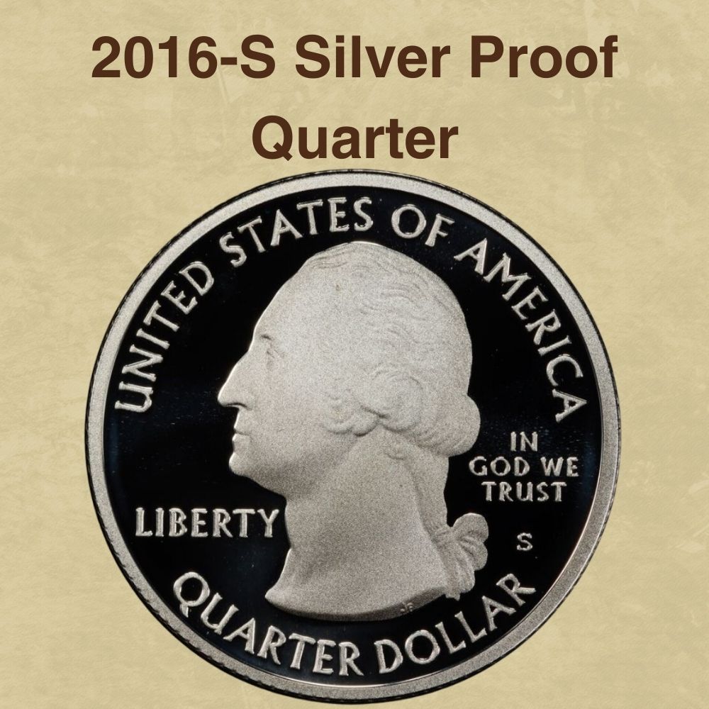2016-S Silver Proof Quarter Values