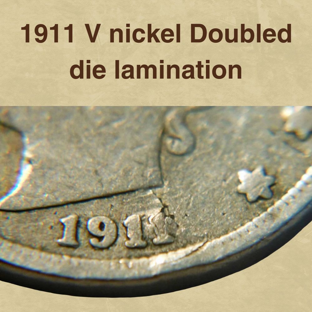 Doubled die lamination error