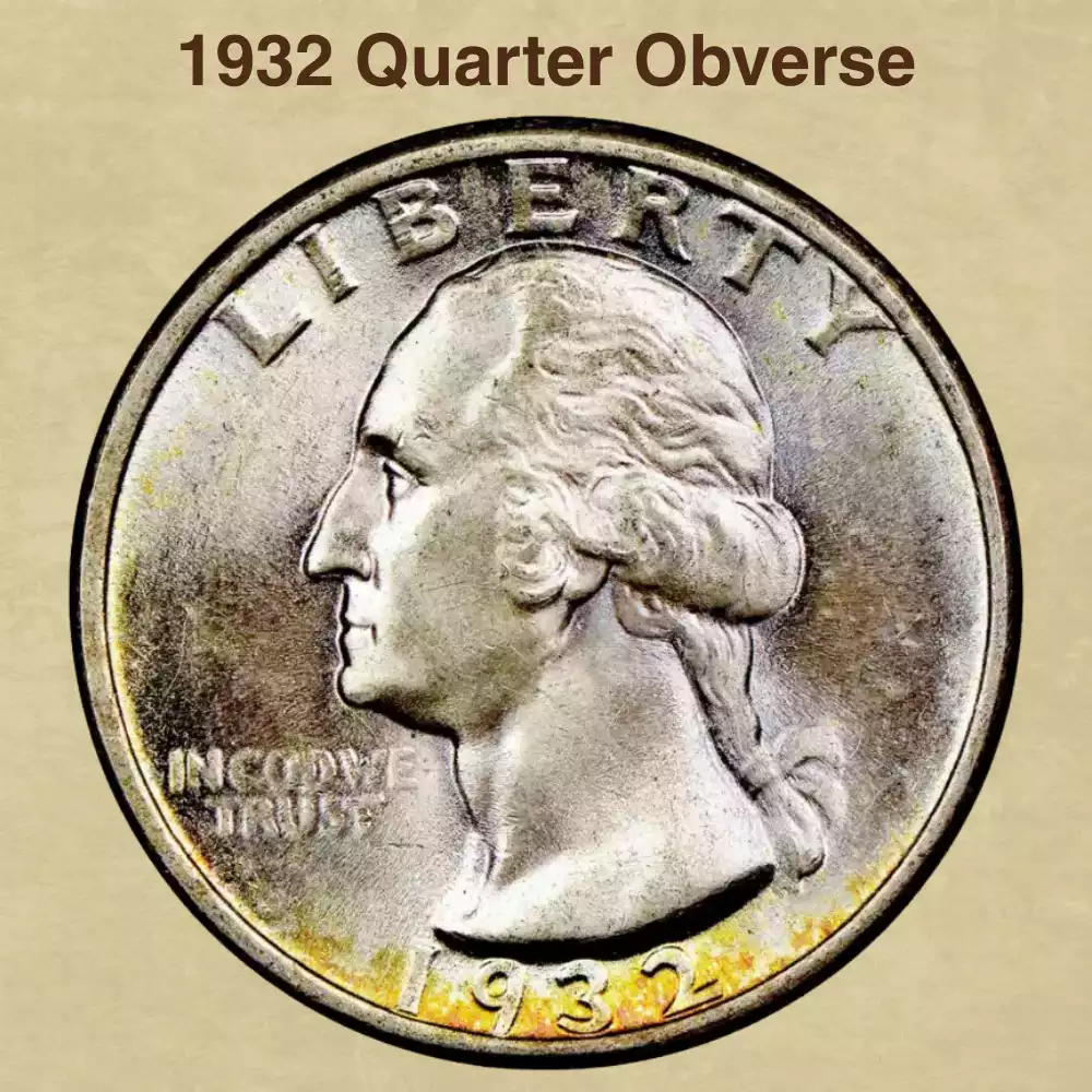 Obverse of the 1932 Quarter