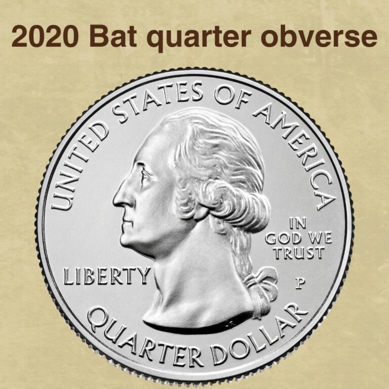 2020 Bat Quarter Coin Value (Errors List, "D", "S", "W" & "P" Mint Mark