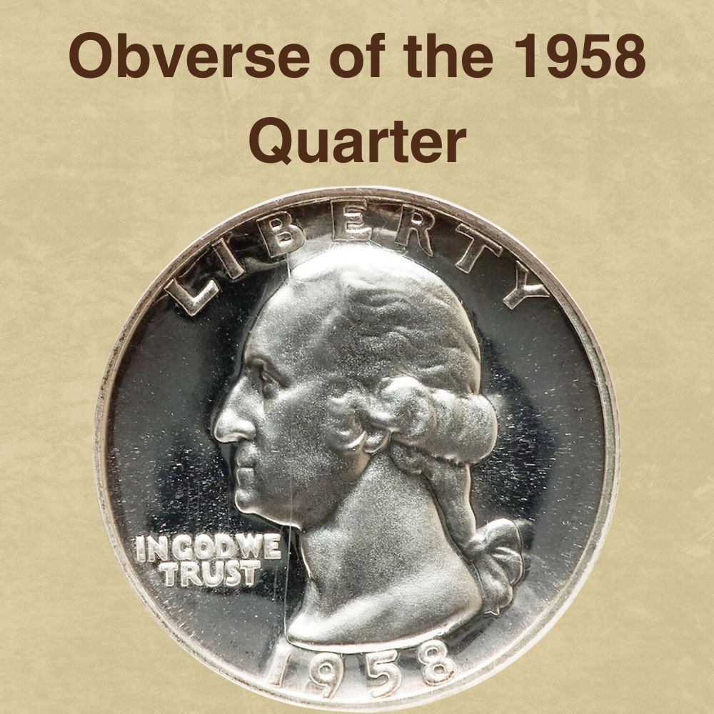 The Obverse of the 1958 Quarter