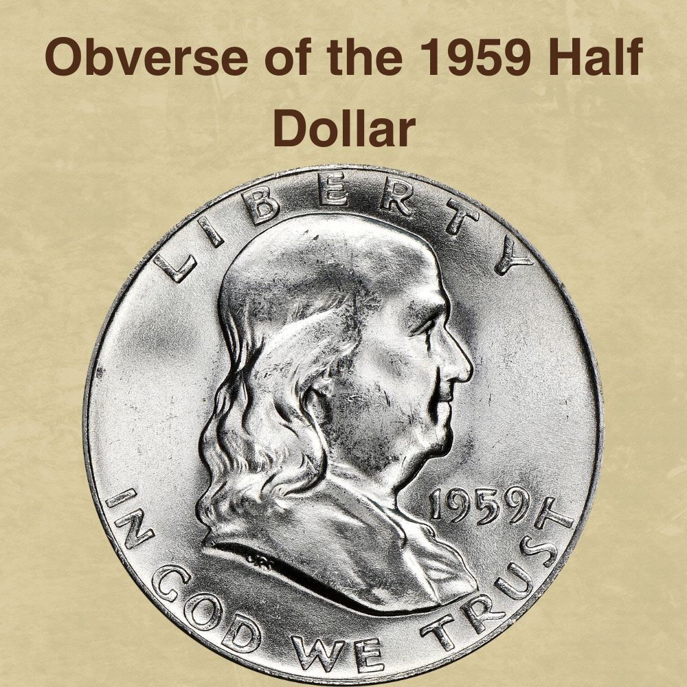 The Obverse of the 1959 Half Dollar