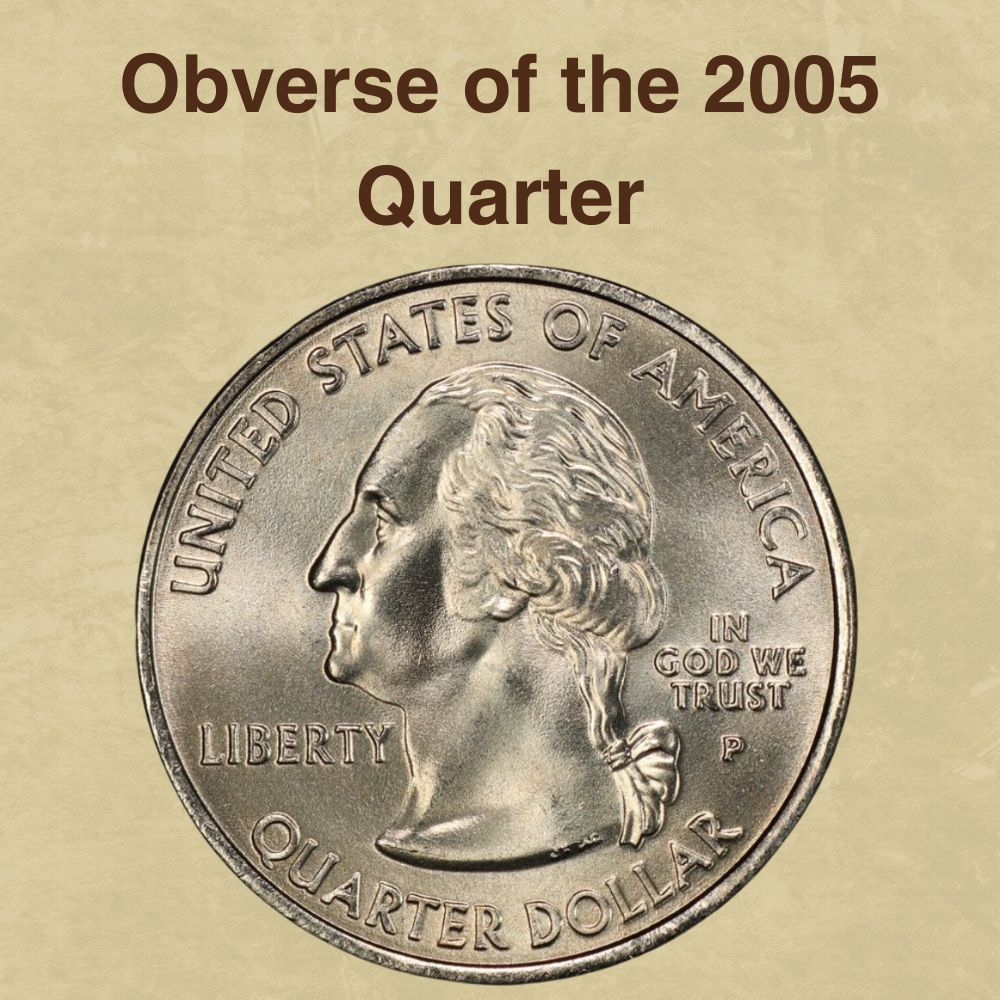 The Obverse of the 2005 Quarter