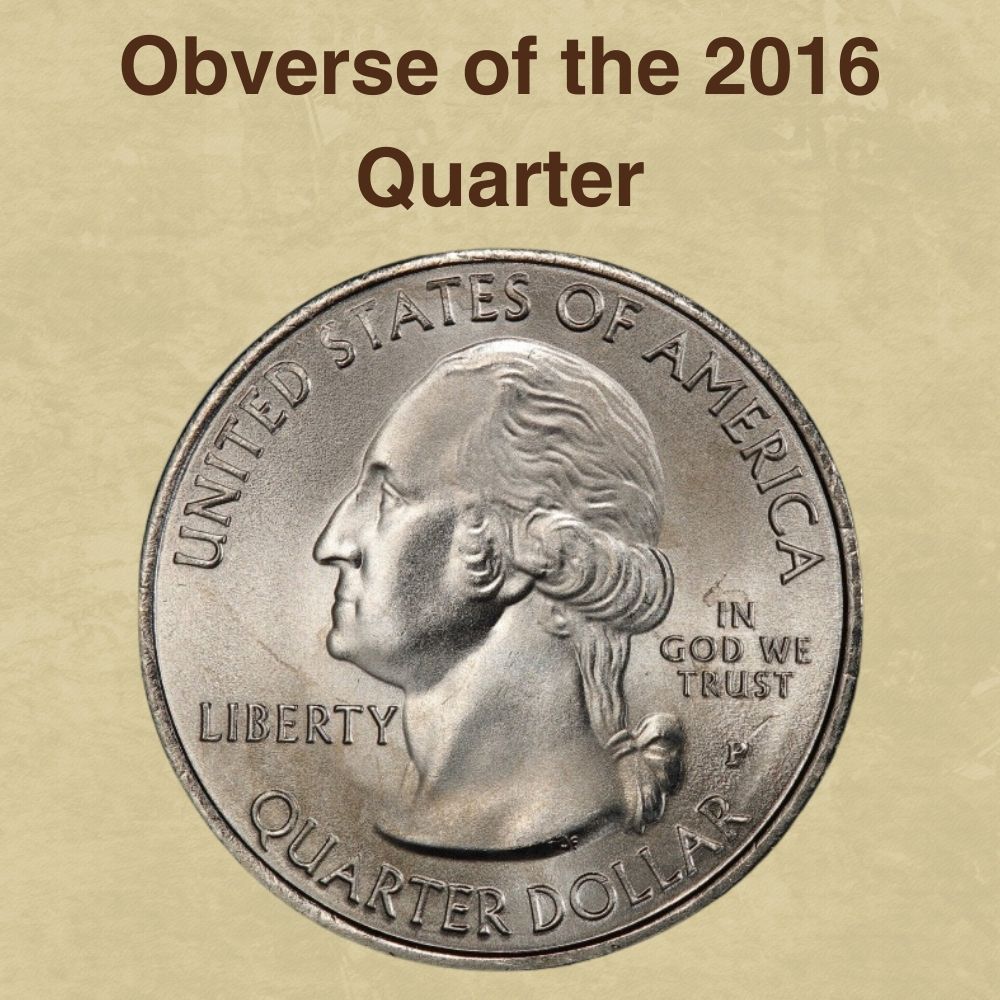 The Obverse of the 2016 Quarter