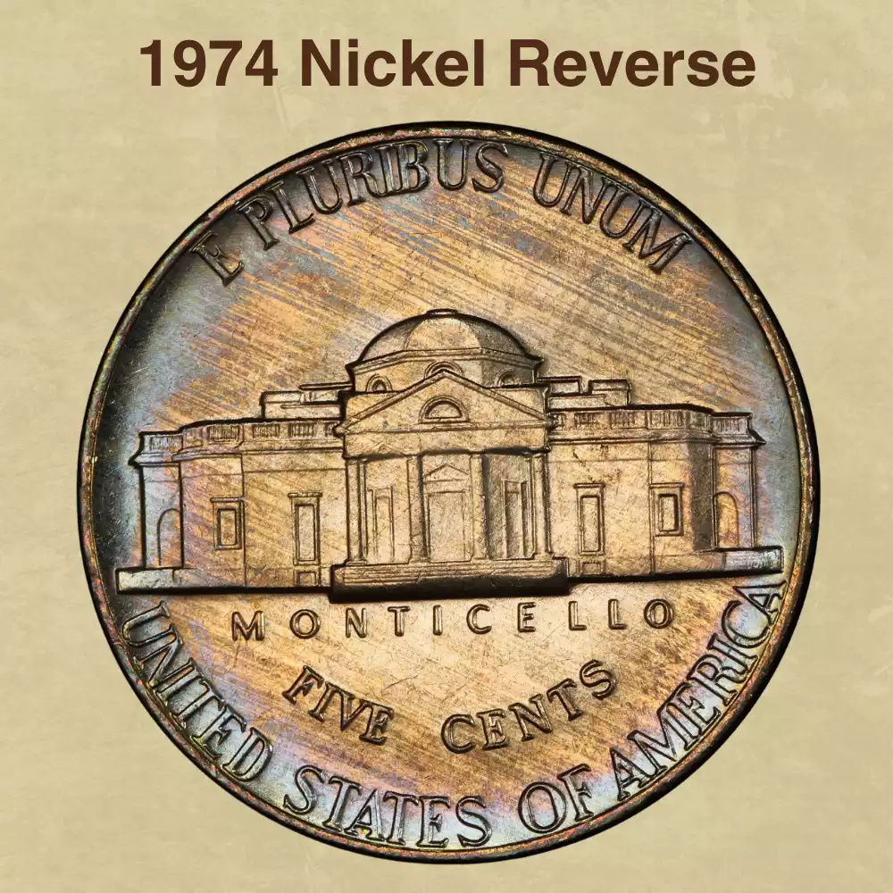 The Reverse Of The 1974 Nickel