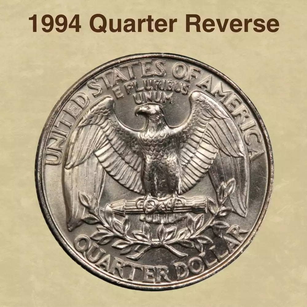 The Reverse Of The 1994 Quarter