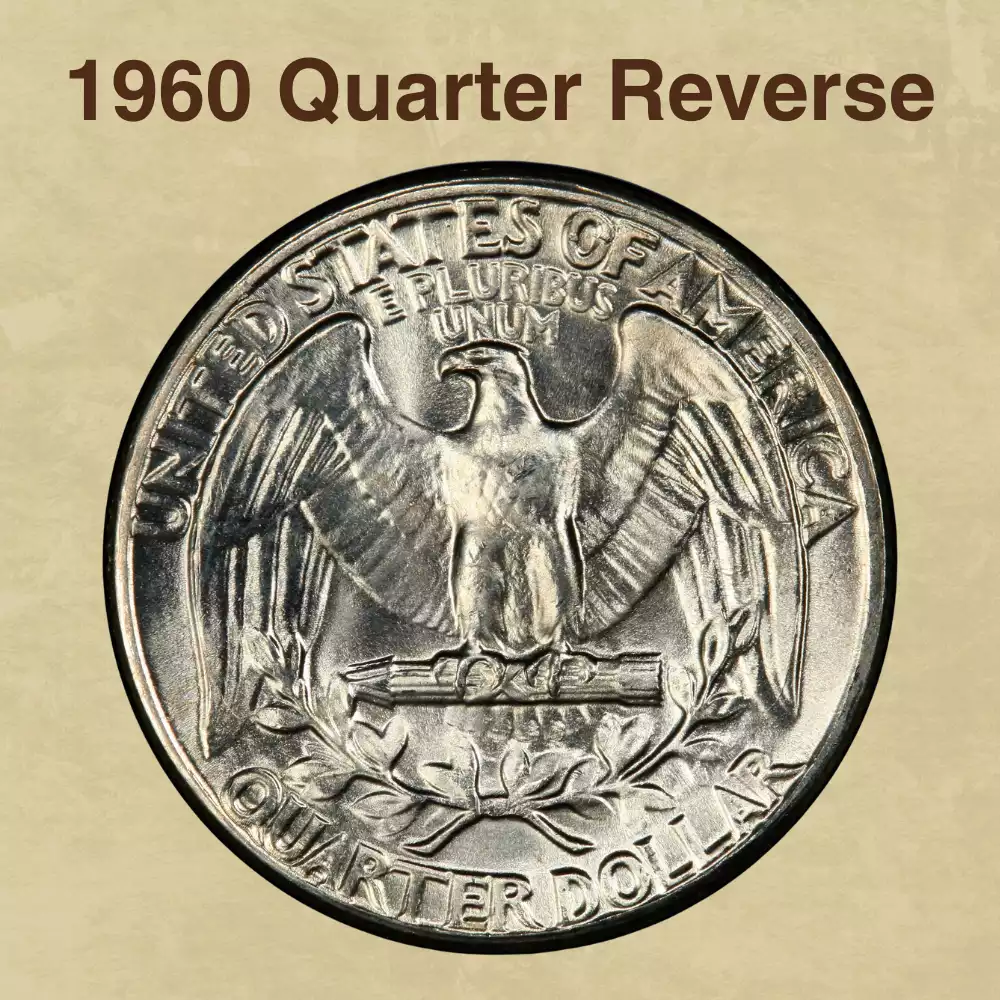 The Reverse of the 1960 Washington Quarter