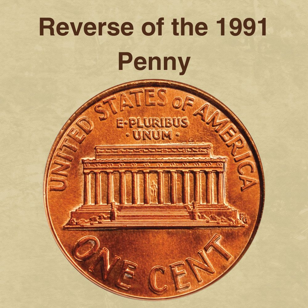 The Reverse of the 1991 Penny
