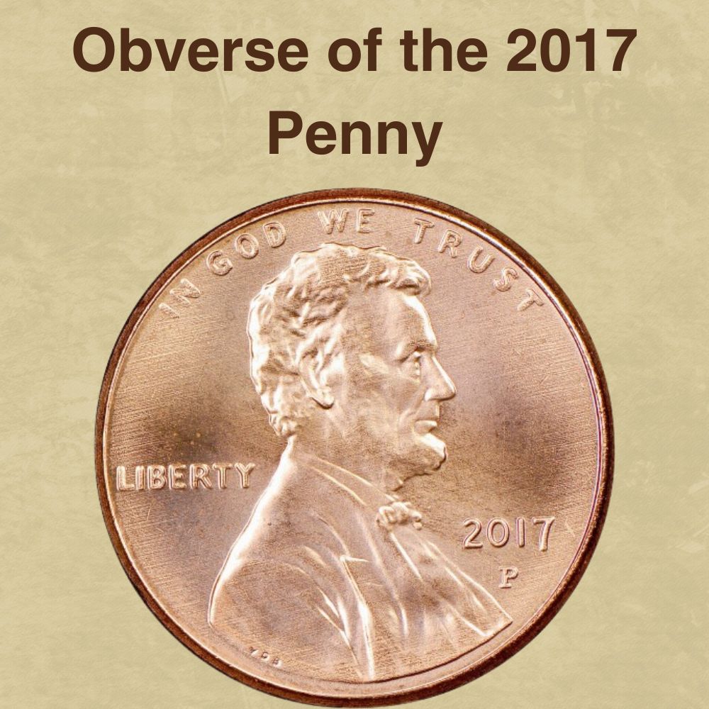 The obverse of the 2017 Penny