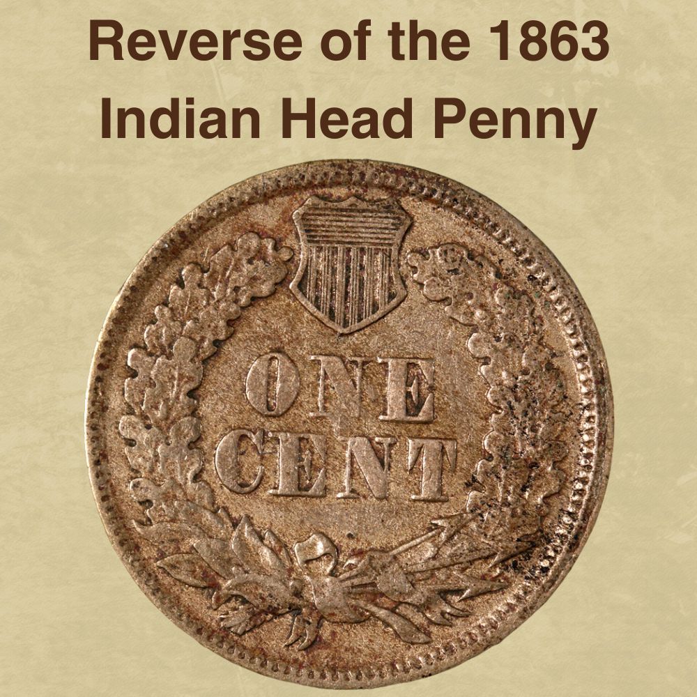 1863 Indian Head Penny Coin Value (Errors List & No Mint Mark Worth)