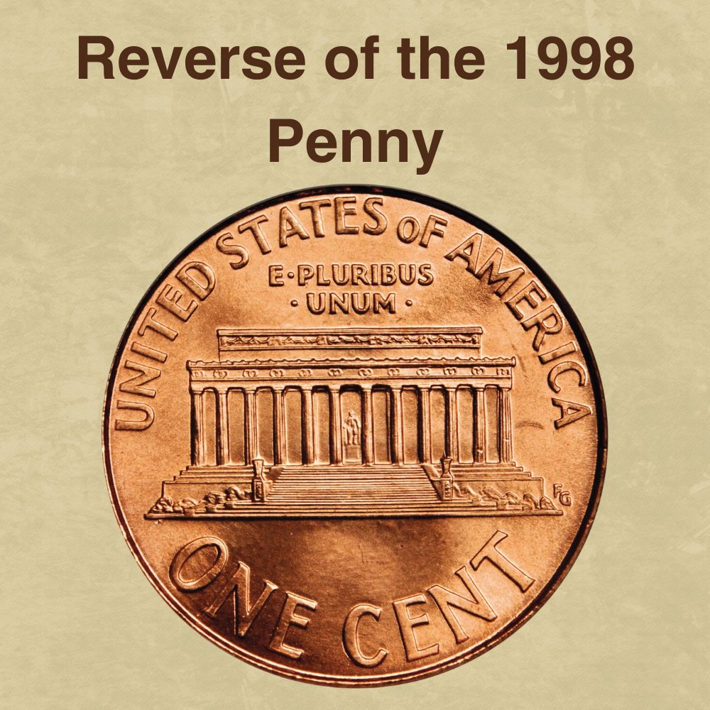 The reverse of the 1998 Penny