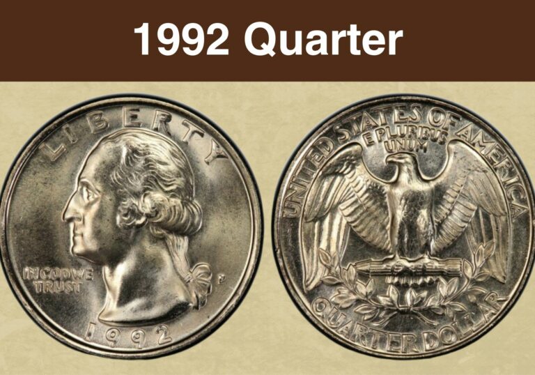 1992 Quarter Value (Price Chart, Error List, History & Varieties)