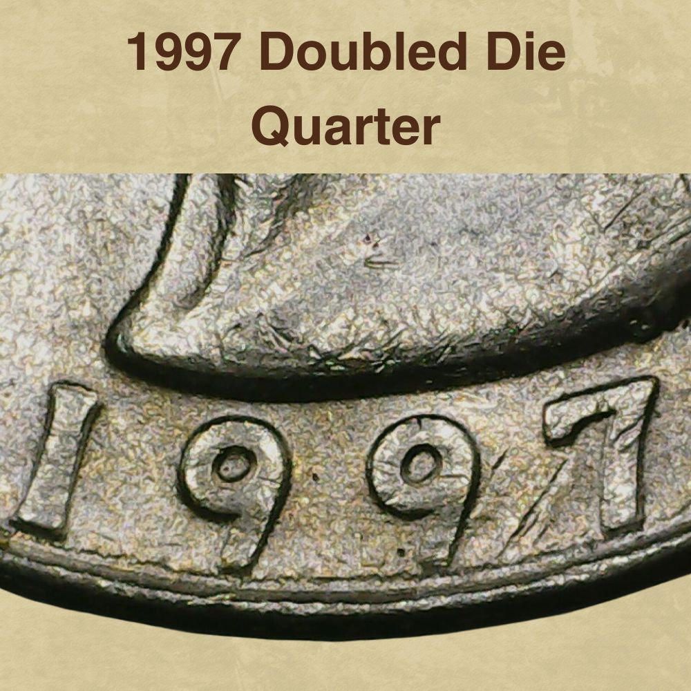 1997 Doubled Die Quarter