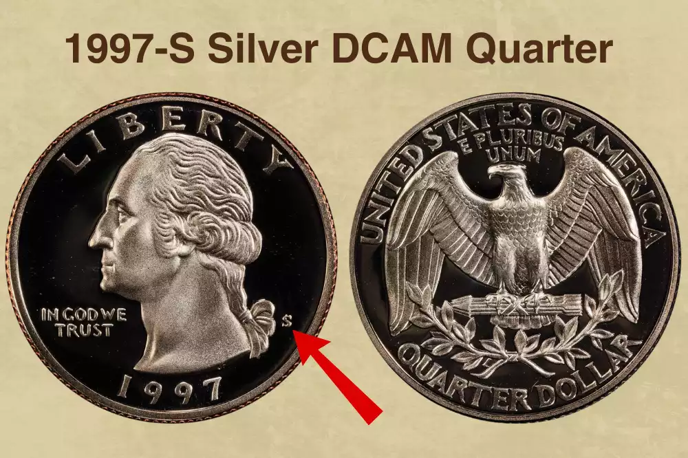 1997-S Silver DCAM Quarter Value